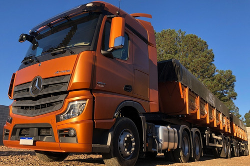 Imagem 6 de 8 de Conjunto 0km Mercedes Benz Actros 2651 + Rodotrem Basculante