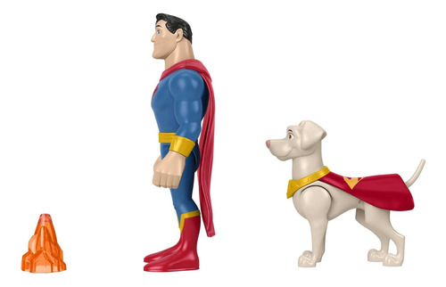 Fisher-price Dc League Of Super-pets Superman Krypto, Conjun