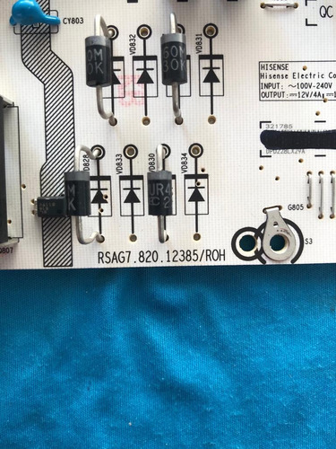 Tarjeta Fuente Hisense 70h6500g (Usado)