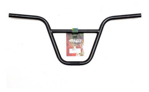 Imagen 10 de 10 de Manubrio Stranger Bmx Zia 9,50 Full Cromo Negro Profesional