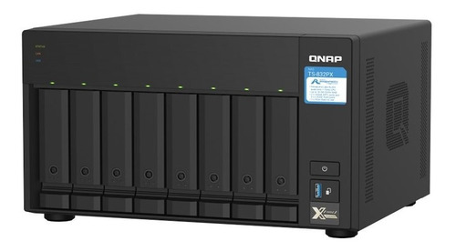 Imagen 3 de 6 de Nas Qnap Ts-832px-4g 8 Bahias 2x10gb Sfp+ Quad Core 4gb