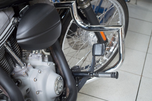 Imagem 3 de 10 de Mata Cachorro, Protetor De Motor Harley Davidson Softail