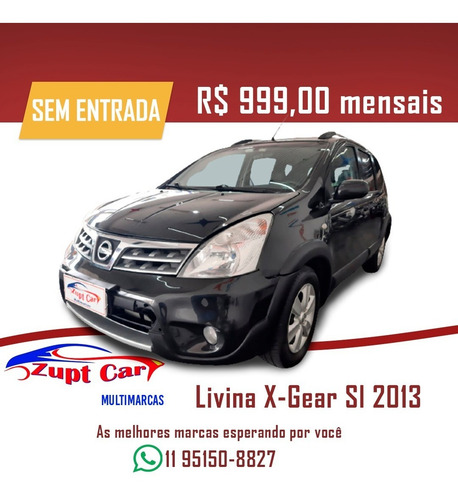 Nissan Livina X -gear Sl 2013 Zero Entrada Imperdível