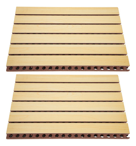 Tabla De Madera Insonorizada Que Absorben El Sonido Para Int