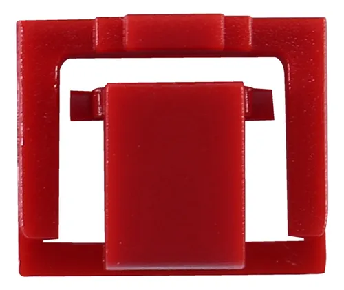 Concentrador Lan Ethernet Anti Dust Co Con Puerto Rj45 Rojo
