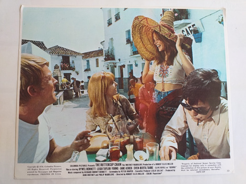 The Buttercup Chain - 4 Lobby Cards Cine Usa 1970 *