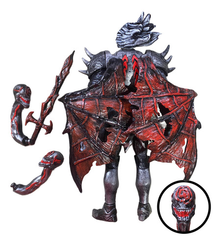 Knull Dios Simbionte Figura Juguete Articulado 26 Cm