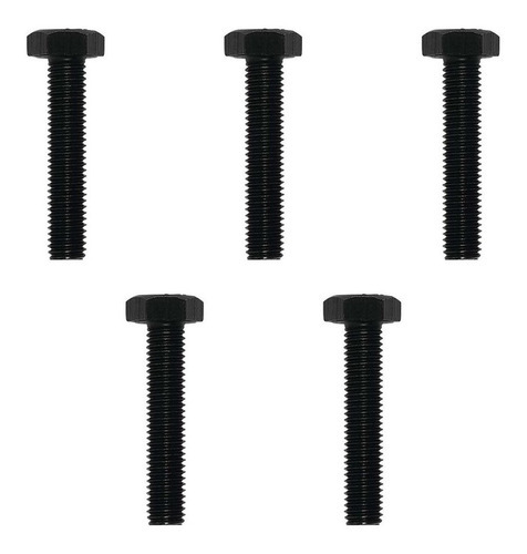 Tornillo hexagonal de rosca completa 3/8 x 5/8 de acero G5, 50 unidades