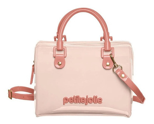 Bolsa Petite Jolie/lana/cor Nude New Rosa Antigo/ Pj10733 Acambamento dos ferragens Ouro Cor da correia de ombro Rosa antigo Desenho do tecido Liso