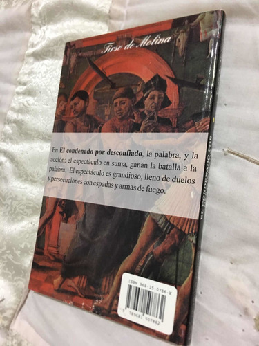 El Condenado Por Desconfiado Autor Tirso De Molína Editorial
