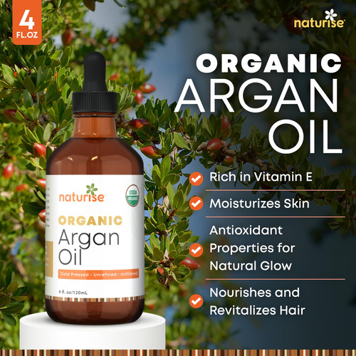Aceite De Argán Orgánico Naturise - Aceite De Argán Puro