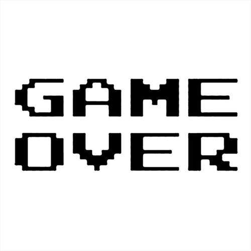 Adesivo De Parede 79x190cm - Game Over Games