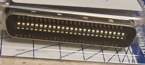 Adaptador Scsi 1 A Scsi 2, Centronics A Alta Densidad 50 Pin