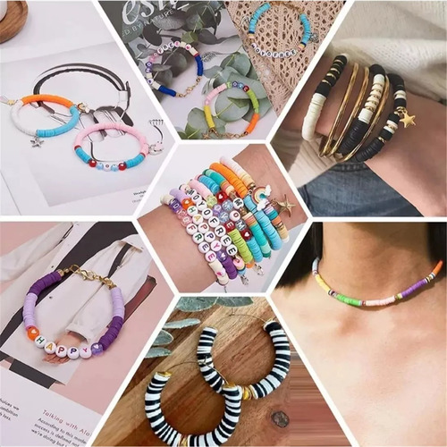 Kit Para Hacer Pulsera De Collar Bricolaje Cuentas 19000 Pcs