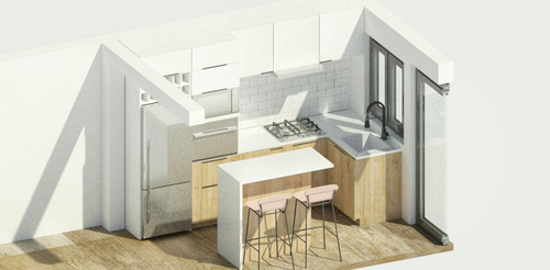 Muebles A Medida De Cocina. Altos Y Bajo Mesada. Personaliza