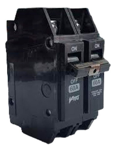 Breaker Superfisial Doble Vtec Vt-thqc2p60a 60ampx2