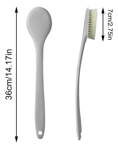 (gy) Brush Soft Scrubber Baño De Limpieza Profunda Y Exfolia