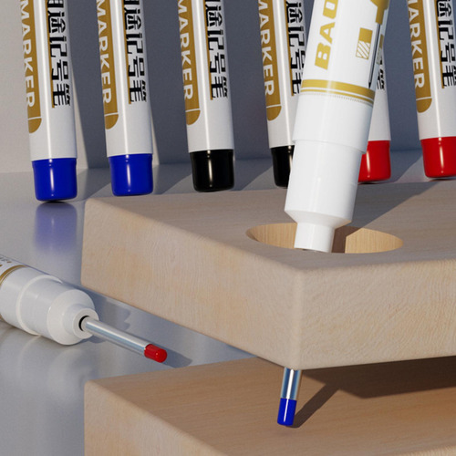 Marcador De Tinta De Carpintero Marcador De Punta Larga Con