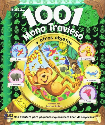 Libro Busca 1001 Mono Travieso Y Otros Objetos - Igloo Bo...