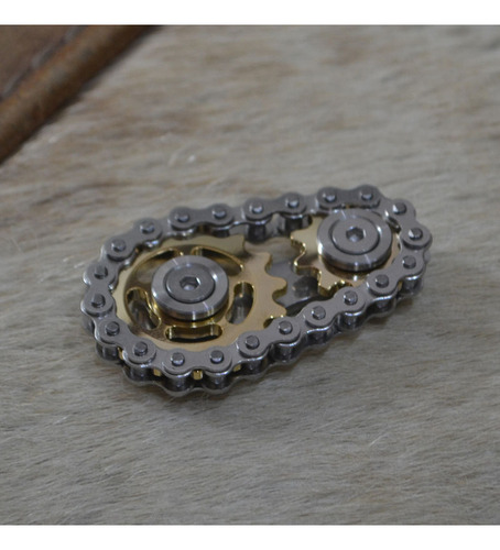 Nueva Cadena Fidget Ner Gear Metal Toys Spetschains Edc Spet