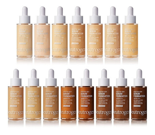 Base de maquillaje lĂquida Neutrogena Base serum Base tono 103 light - 28mL 28g