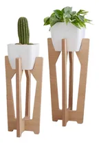 Comprar Combo Porta Macetas - 2 Porta Macetas Y 2 Macetas