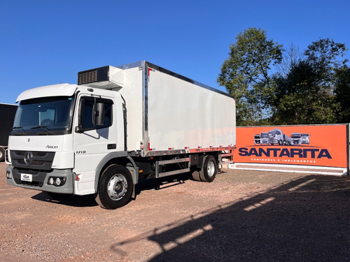 M.benz Atego 1719 4x2 2014 Revisado Toco Com Baú Frigorífico