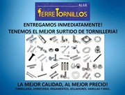Kit Tornillo Hexagonal Inox. Nc 1/4'' X 1'' (100 Pzs)