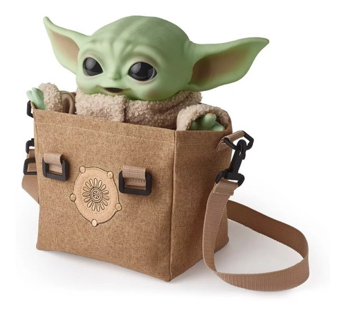 The Mandalorian Peluche Baby Yoda En Mochila Grogu 28cm