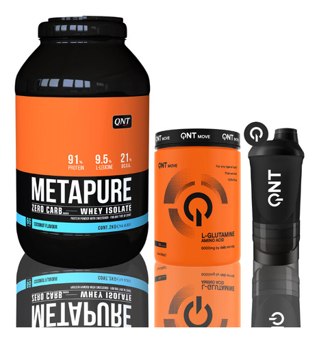 Metapure 4.4 Lb + Glutamina 350 Gr + Shaker Gratis