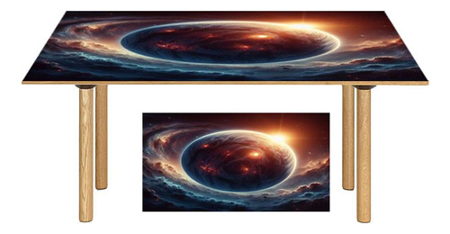 Vinilo Para Mesa Alfa Centauri Estrella O Sistema Solar C2