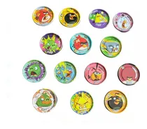 Comprar Caps Angry Birds Vualá Sorpresa 14 Tazos Colección Completa