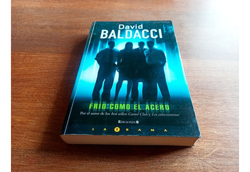 Libro Frío Como El Acero (david Baldacci) Usado Excel Est 