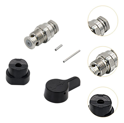 Kit De Reparación De La Válvula Tapa De Acero Inoxidable