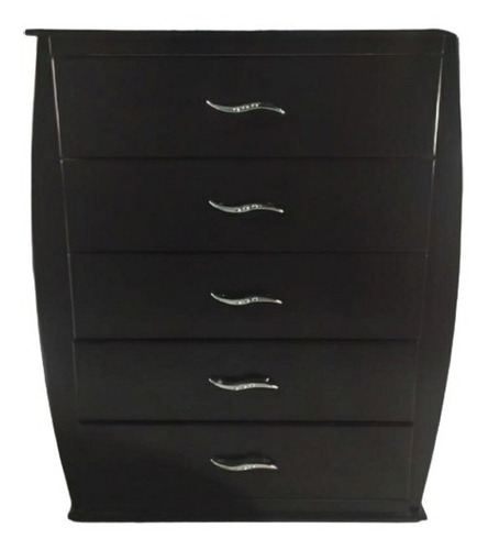 Envío Grátis Cajónera Madera Nogal,5 Cajones.110 Alto X 75