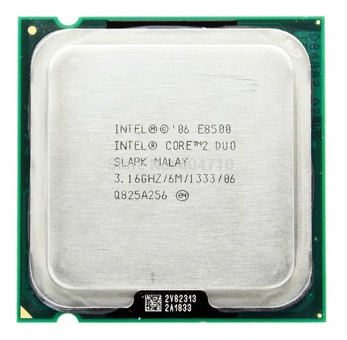 comprar Intel Core 2 Duo E8500 3.16 Ghz + Pasta Termica + 12 Meses