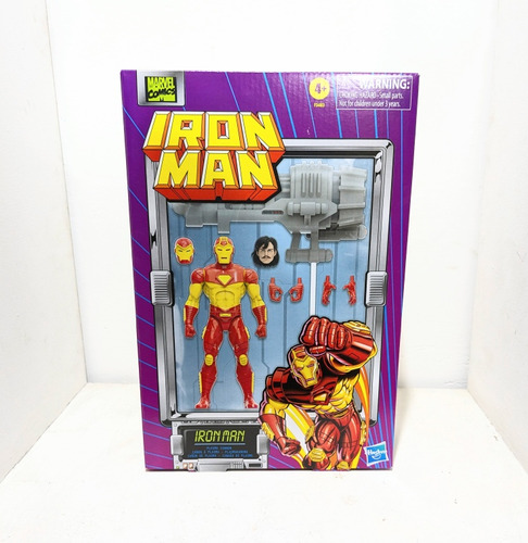 Iron Man Marvel Legends Cañón De Plasma Hasbro 