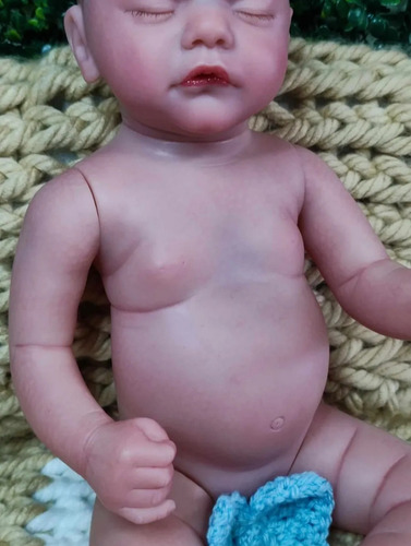 Bebé Reborn Original Vinilo Cuerpo Completo Samuel Doll