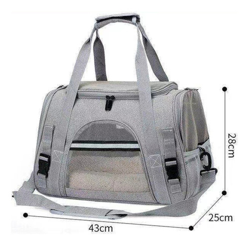 Transportín Portátil Para Perros Y Gatos, Bolsa Transpirable