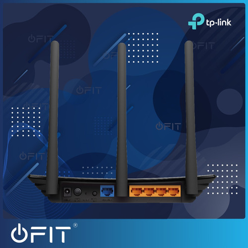 Imagen 5 de 9 de Router Wifi Tp Link 450 Mbps 3 Antenas