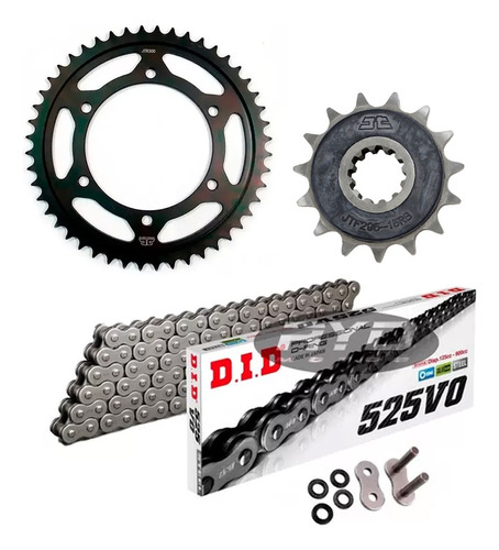 Kit Transmisión Honda Transalp 600 650 700 Jt Ryd