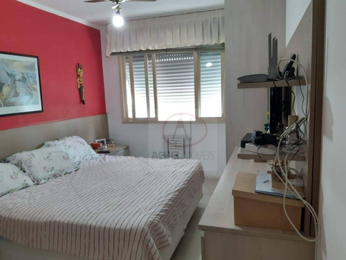 Imagem 16 de 30 de Apartamento Com 3 Dormitórios, Depêndencia De Empregada, 1 Vaga À Venda, 169 M² Por R$ 680.000 - Boqueirão - Santos/sp - Ap10386