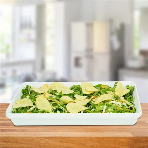 Travessa Retangular Funda Gourmet Em Melamina 39x27cm.