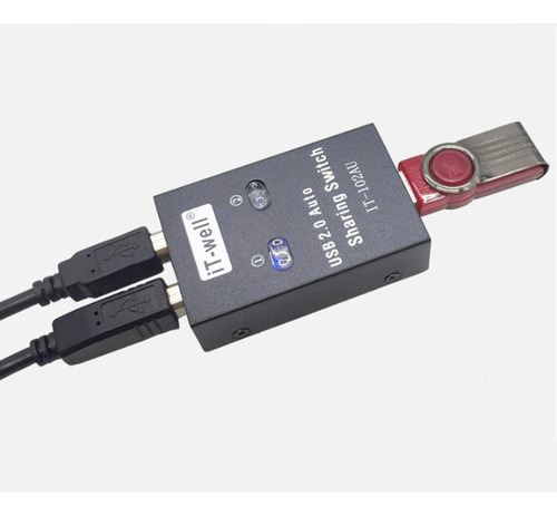 De Manual Usb 2.0 Kvm 2 Hub Para Impressora