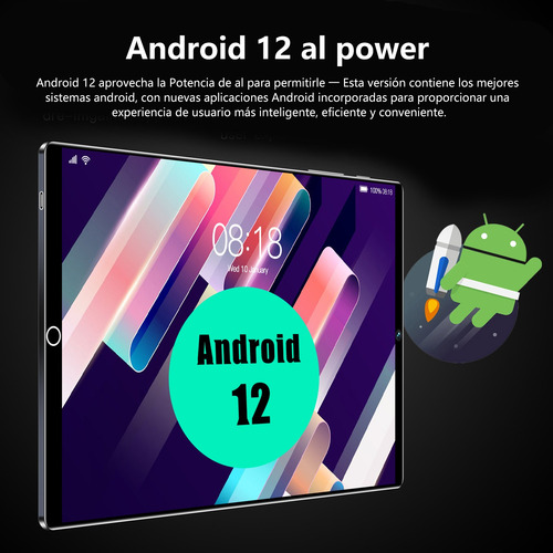 Tableta Inteligente Android S29 11.0inches 6+128gb Naranja