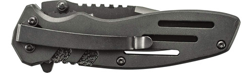 Y Smith & Wesson Extreme Ops Swa24s Cuchillo Plegable, Negro