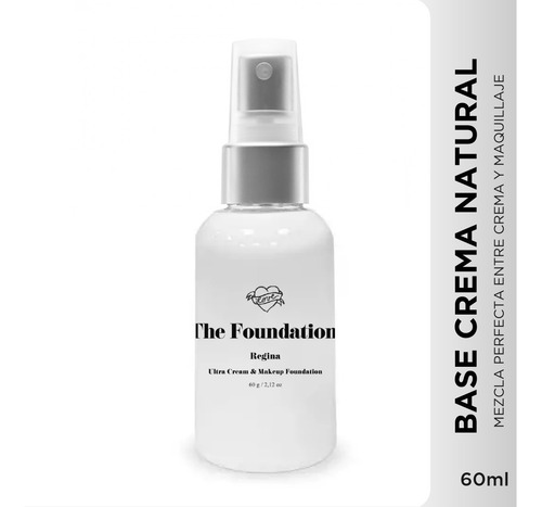 Imagen 1 de 6 de The Foundation Base Crema Natural Para Piel Normal/ Seca