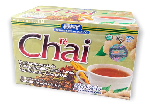 Té Chai (30 Sobres) Gn+vida