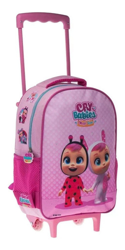 Mochila Infantil Cry Babies Carrito Bebes Llorones 