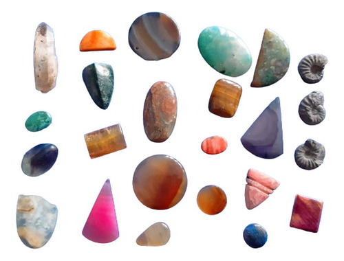Coleccion Set De 24 Diferentes Rocas Piedras Minerales